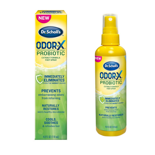 Dr. Scholl's Odor-X Probiotic Extract Formula Foot Spray 4oz