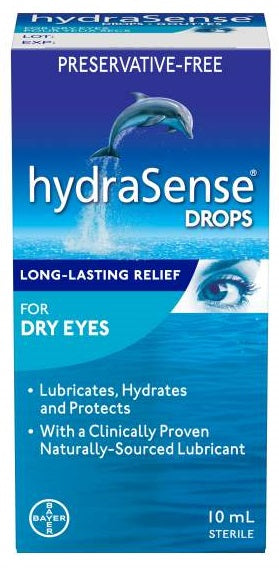 hydraSense Eye Drops For Dry Eyes 10 mL