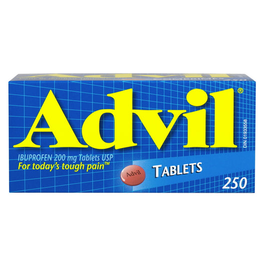 Advil Tablets 200mg Ibuprofen 250 Count