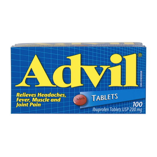 Advil Tablets 200mg Ibuprofen 100 Count